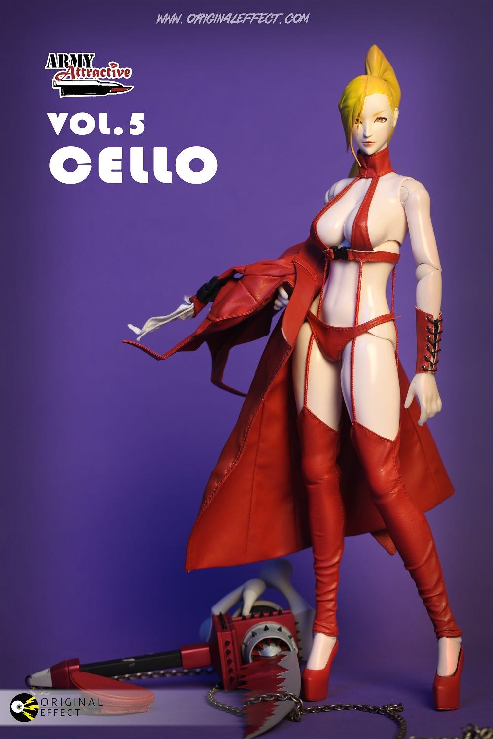 零元拍：OE(originaleffect)：1/6 军魁Vol.5 - Cello 