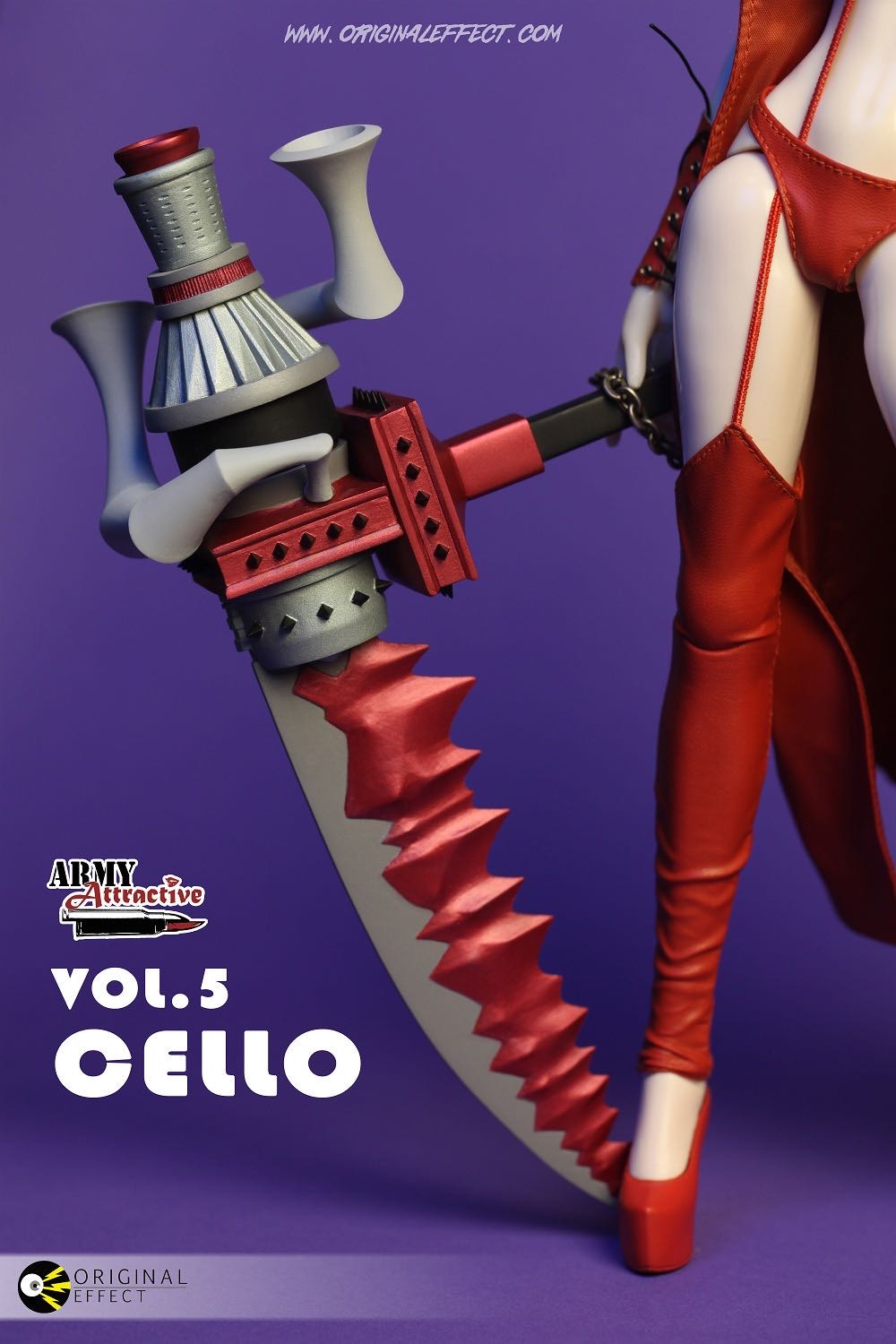 零元拍：OE(originaleffect)：1/6 军魁Vol.5 - Cello 