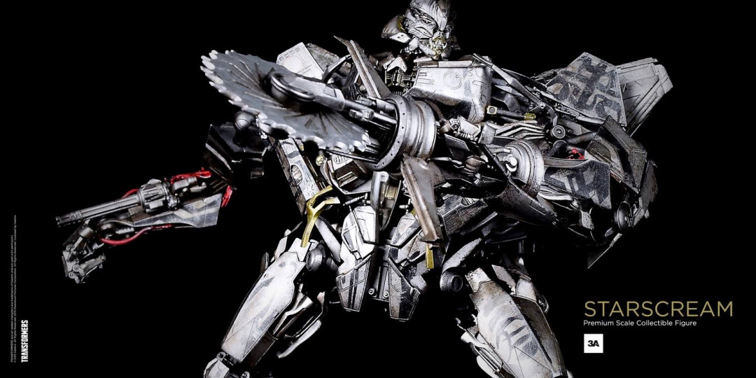 零元拍：3A Transformers Starscream 红蜘蛛 16寸，官网版包含 可互换 圆锯刃手臂