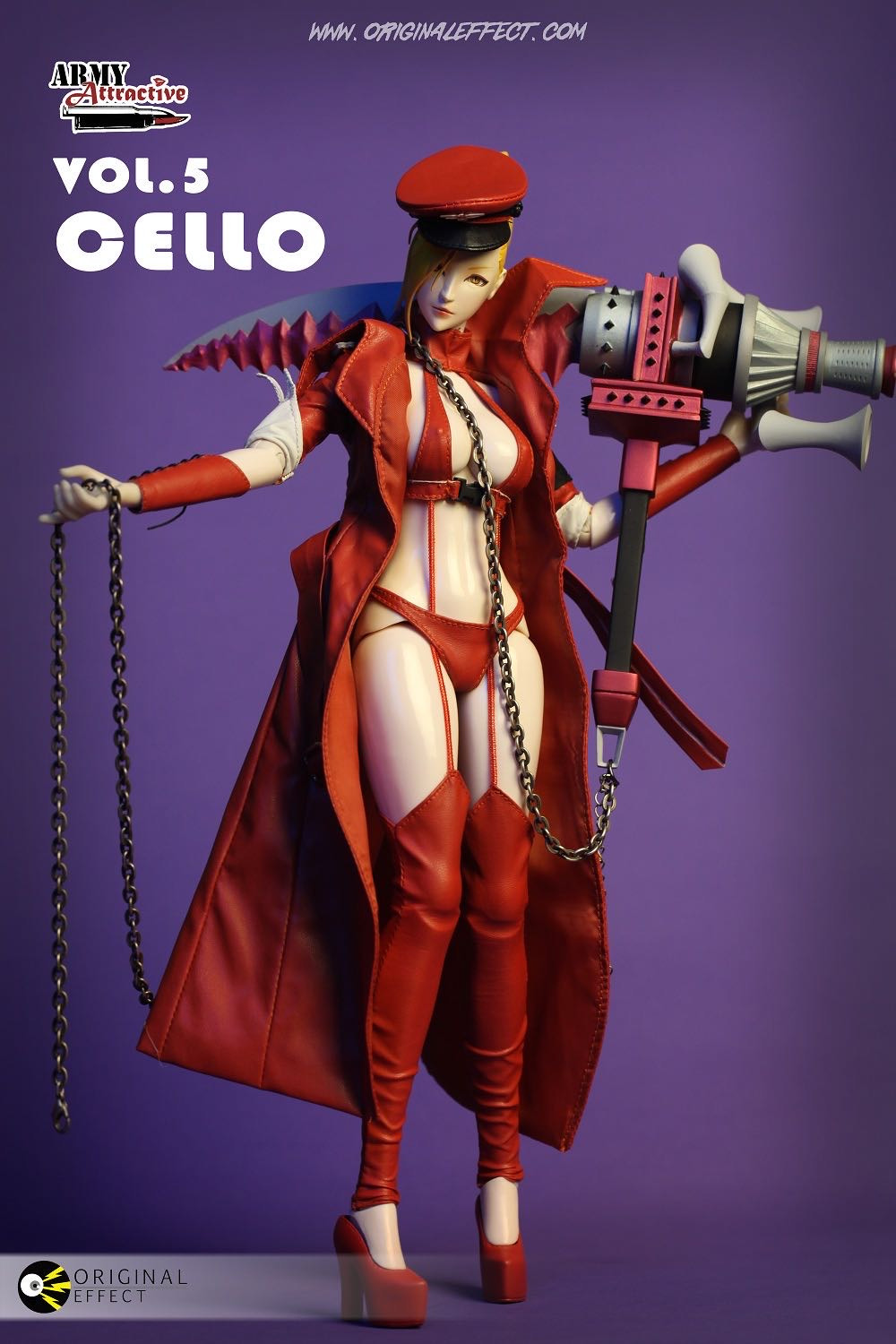 零元拍：OE(originaleffect)：1/6 军魁Vol.5 - Cello 