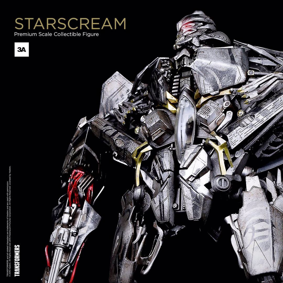 零元拍：3A Transformers Starscream 红蜘蛛 16寸，官网版包含 可互换 圆锯刃手臂