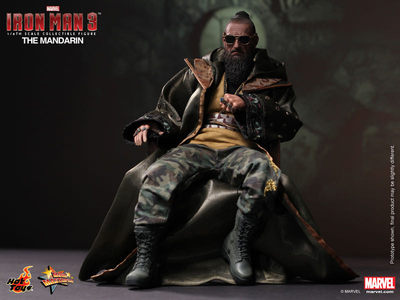零元拍：Hottoys: MMS211- 1/6 《钢铁侠3》 满大人/Mandarin含椅子不包含圆形地台 - 零元拍：Hottoys: MMS211- 1/6 《钢铁侠3》 满大人/Mandarin含椅子不包含圆形地台