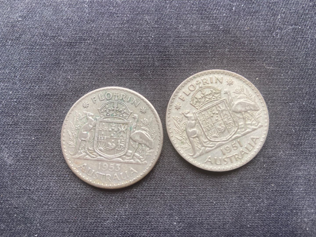 【币观天下】第141期钱币拍卖  澳大利亚弗洛林银币秒杀【不同头像】