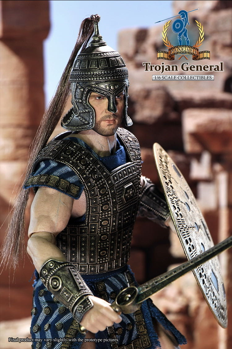 零元拍：PANGAEA TOY 盘古 1/6 特洛伊将军 可动人偶 PG-03