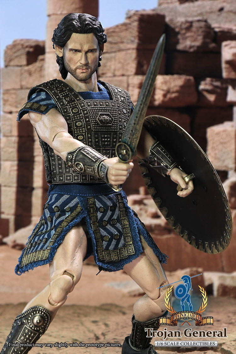 零元拍：PANGAEA TOY 盘古 1/6 特洛伊将军 可动人偶 PG-03