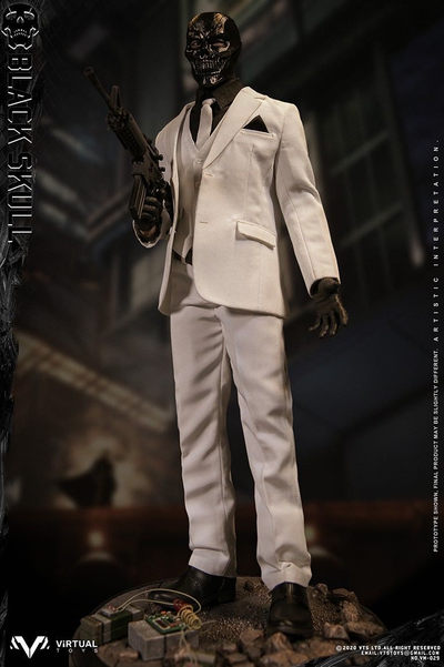 零元拍：VTS TOYS：1/6 黑骷髅 Black Skull 可动收藏人偶 VM029全新未拆。 - 零元拍：VTS TOYS：1/6 黑骷髅 Black Skull 可动收藏人偶 VM029全新未拆。