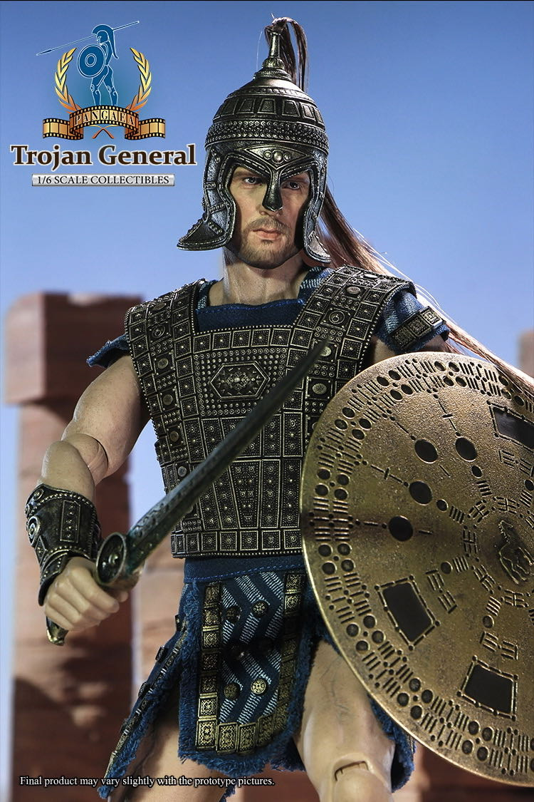 零元拍：PANGAEA TOY 盘古 1/6 特洛伊将军 可动人偶 PG-03