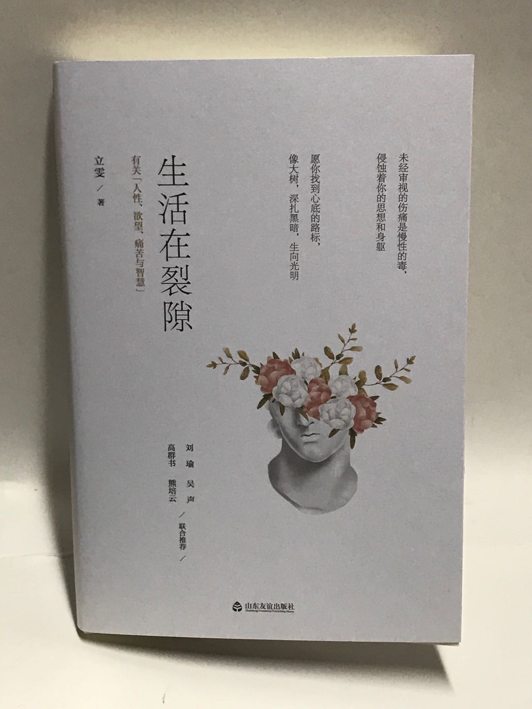零元拍：立雯 亲笔签名著书《生活在裂隙》