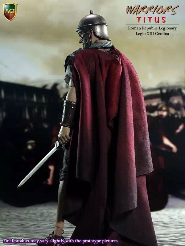 零元拍：绝版ACI Toys 1/6 古罗马共和国第 十三 军 团步兵 Titus  (ACI 27)，