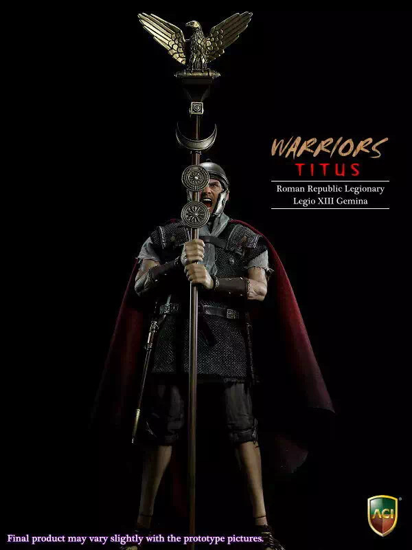 零元拍：绝版ACI Toys 1/6 古罗马共和国第 十三 军 团步兵 Titus  (ACI 27)，
