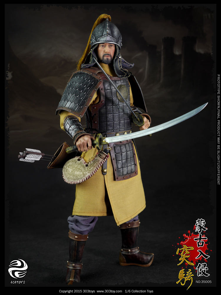 零元拍：303TOYS 1/6 NO:35005 蒙古入侵-蒙古突骑