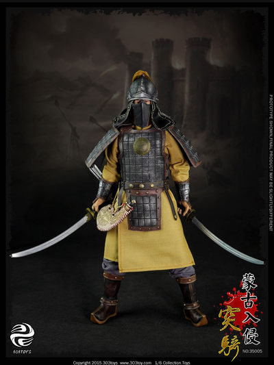 零元拍：303TOYS 1/6 NO:35005 蒙古入侵-蒙古突骑 - 零元拍：303TOYS 1/6 NO:35005 蒙古入侵-蒙古突骑