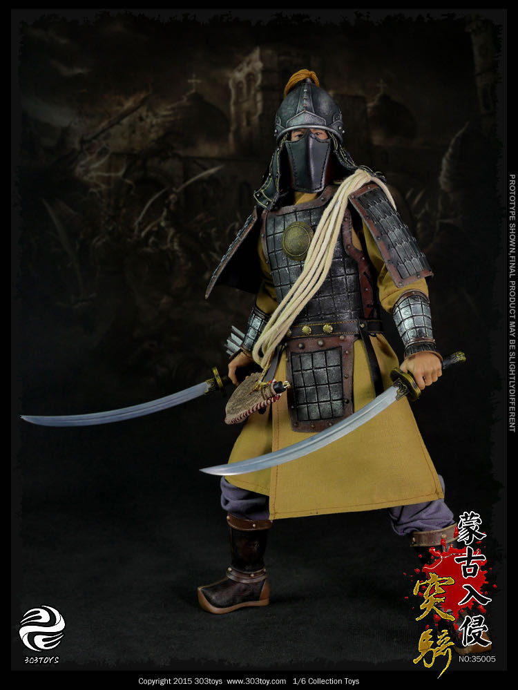 零元拍：303TOYS 1/6 NO:35005 蒙古入侵-蒙古突骑