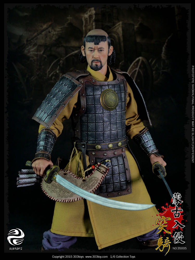 零元拍：303TOYS 1/6 NO:35005 蒙古入侵-蒙古突骑