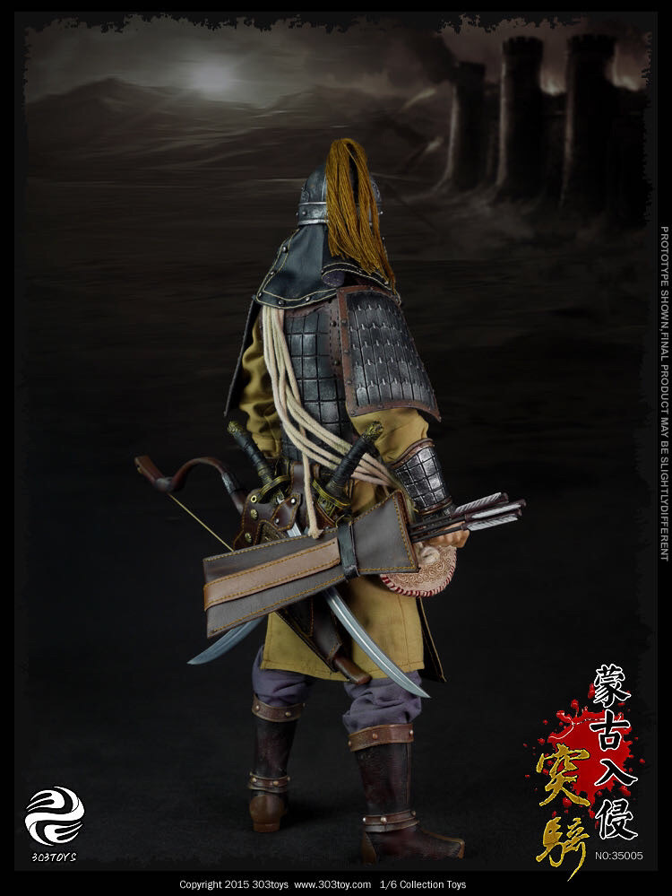 零元拍：303TOYS 1/6 NO:35005 蒙古入侵-蒙古突骑