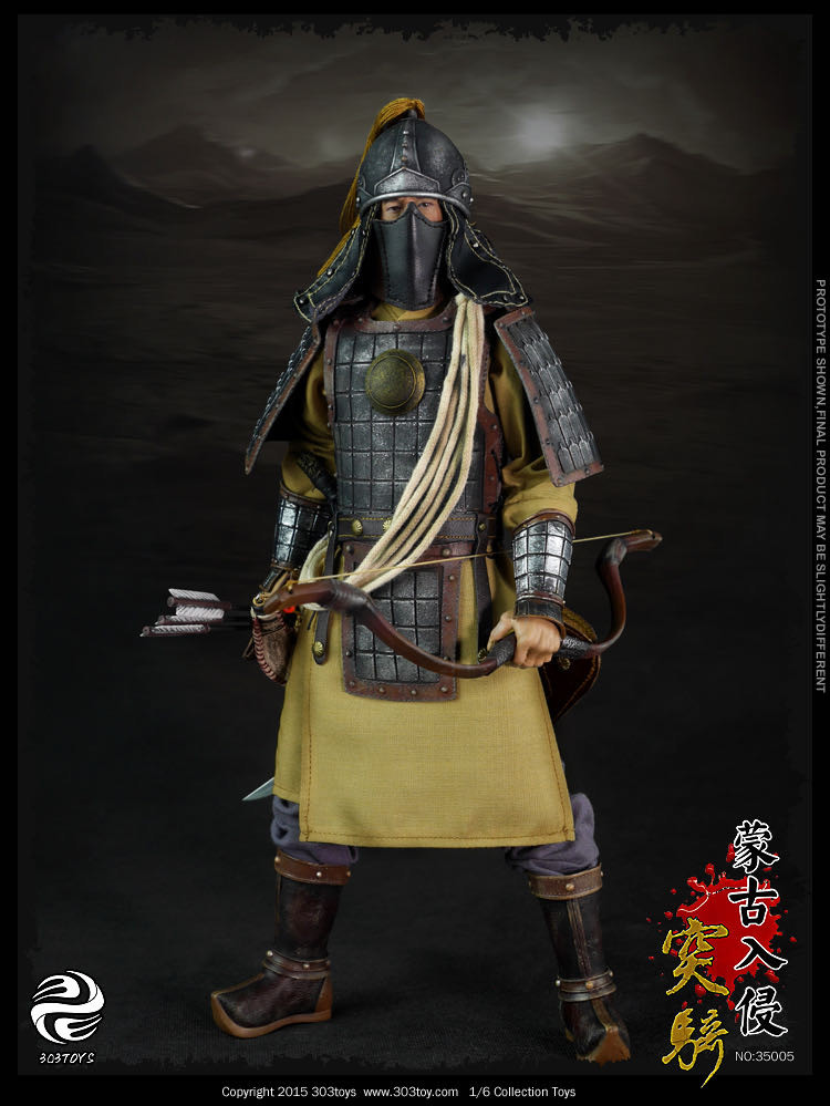 零元拍：303TOYS 1/6 NO:35005 蒙古入侵-蒙古突骑
