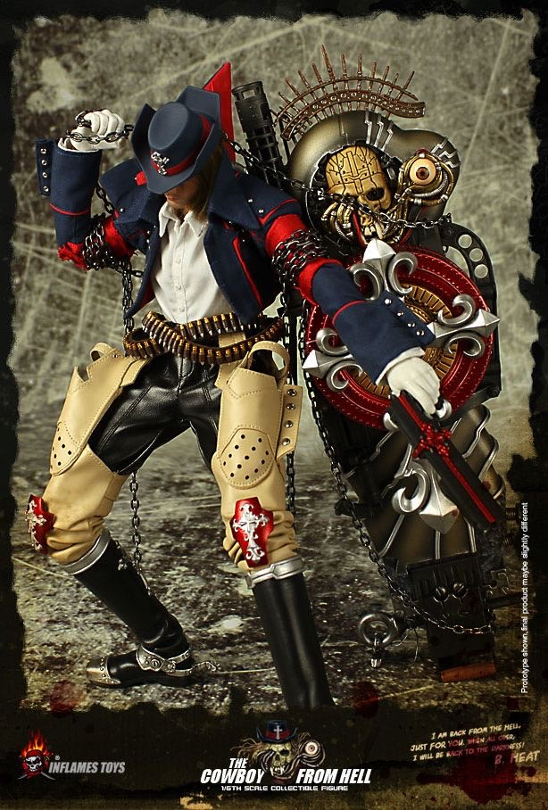 零元拍：Inflames Toys：1/6 The Cowboy From Hell 铳墓-布兰登·西特