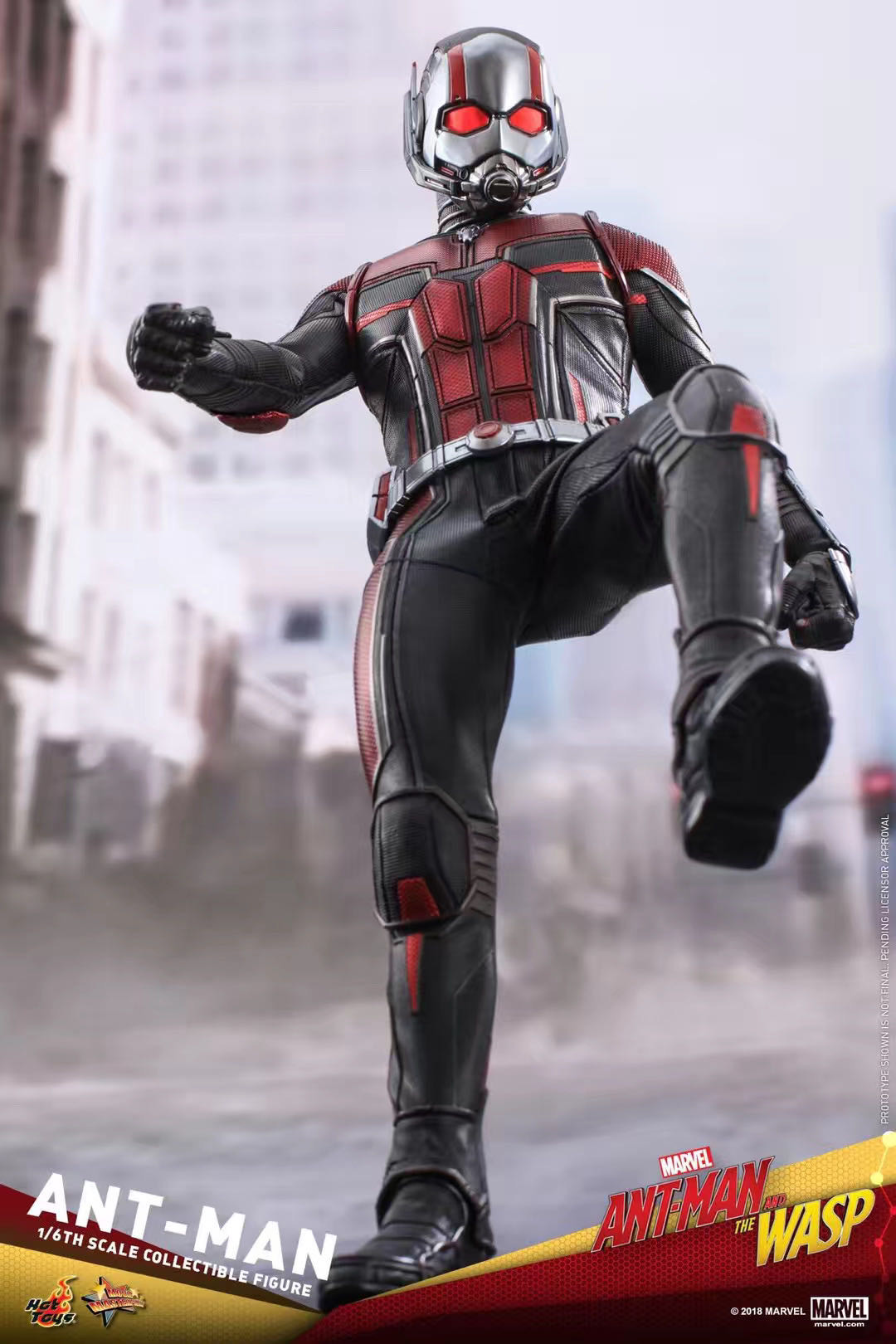 零元拍：Hot Toys MMS497 Ant-Man and the Wasp – 1/6《黄蜂女现身》蚁人 