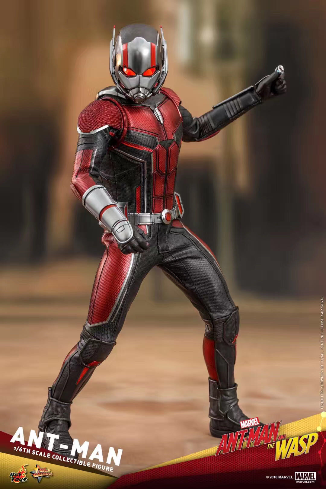 零元拍：Hot Toys MMS497 Ant-Man and the Wasp – 1/6《黄蜂女现身》蚁人 