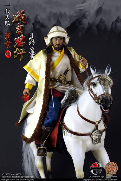 零元拍：303TOYS 1/6 一代天骄 成吉思汗（霸业版）+战马豪华套装，全新未拆。 - 零元拍：303TOYS 1/6 一代天骄 成吉思汗（霸业版）+战马豪华套装，全新未拆。