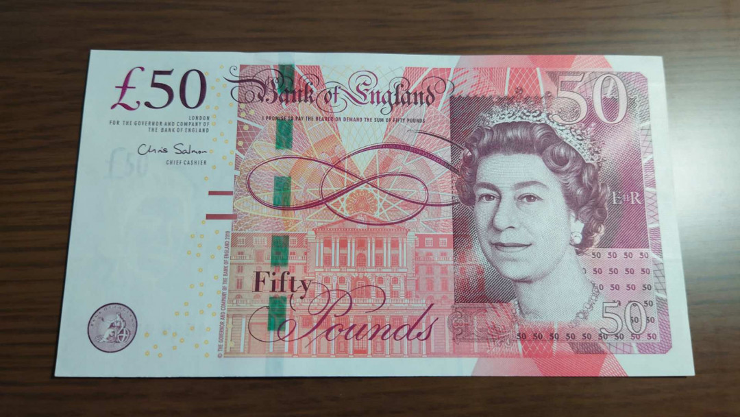 陆续更新【囧羊收藏】精选微拍第19期～2021年第十期   英国F序列50镑 全新绝品无47号码