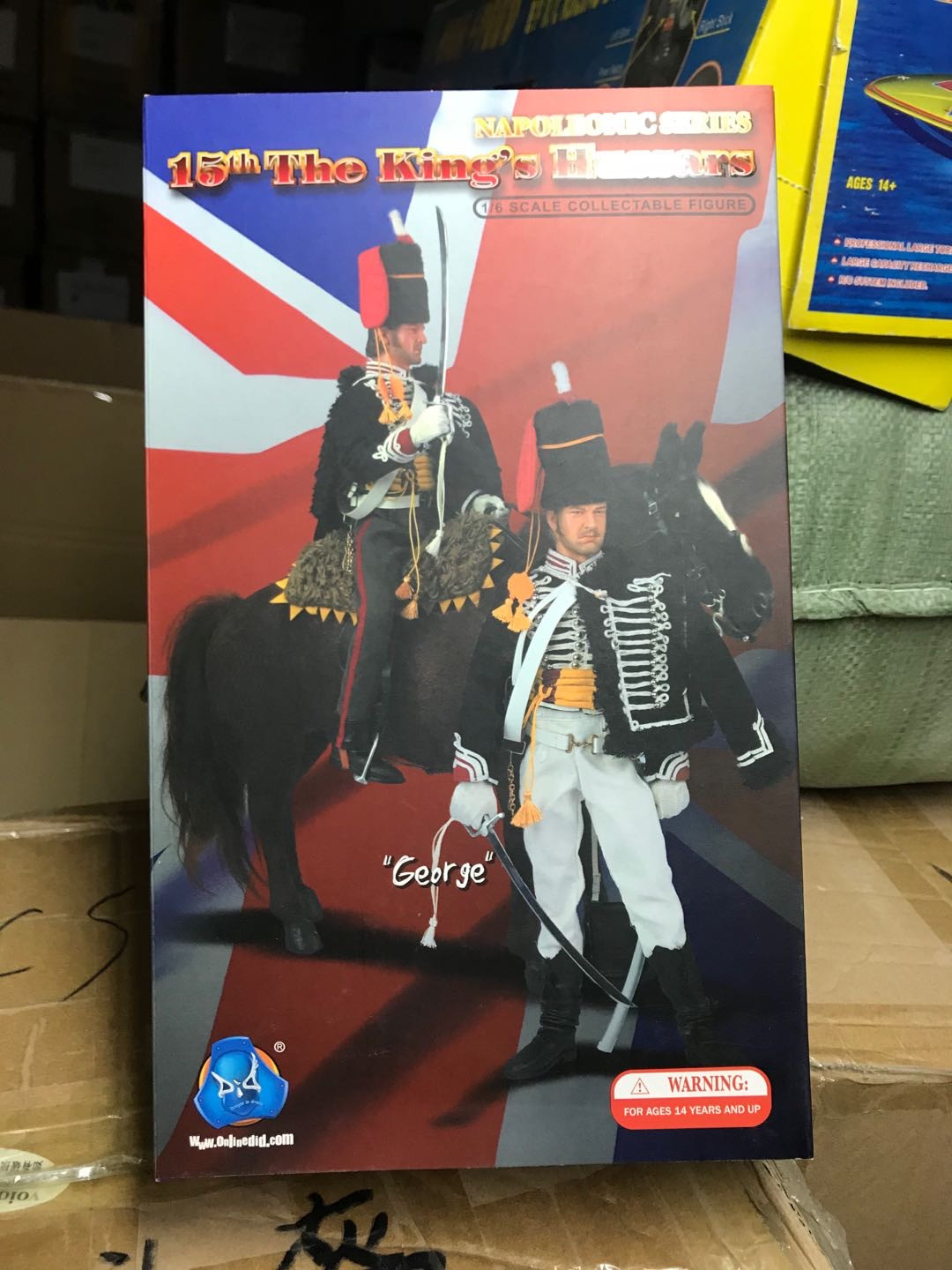 零元拍：DID 1/6 绝版拿破仑系列英国第十五皇家轻骑兵队