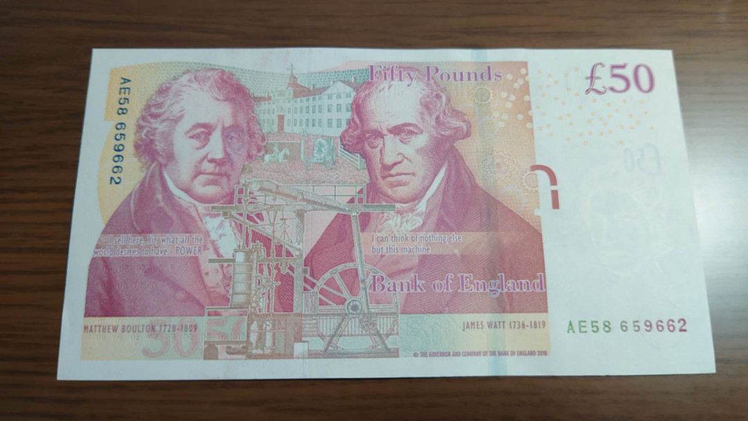 陆续更新【囧羊收藏】精选微拍第19期～2021年第十期   英国F序列50镑 全新绝品无47号码