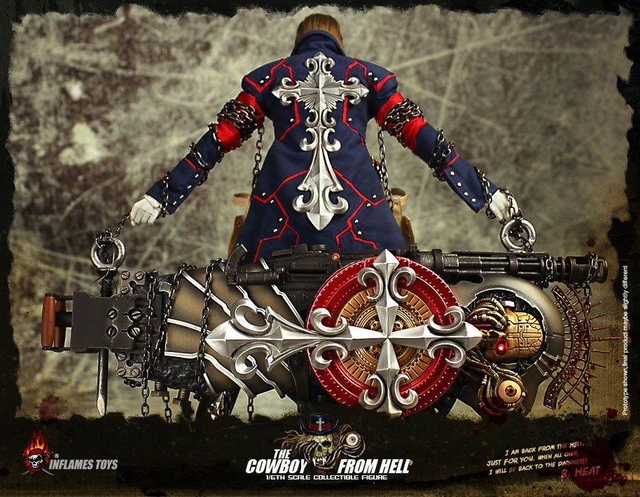 零元拍：Inflames Toys：1/6 The Cowboy From Hell 铳墓-布兰登·西特