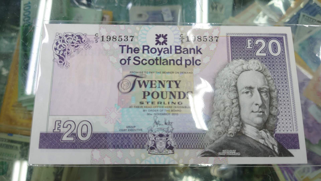 陆续更新【囧羊收藏】精选微拍第19期～2021年第十期   2010年苏格兰20镑 全新绝品