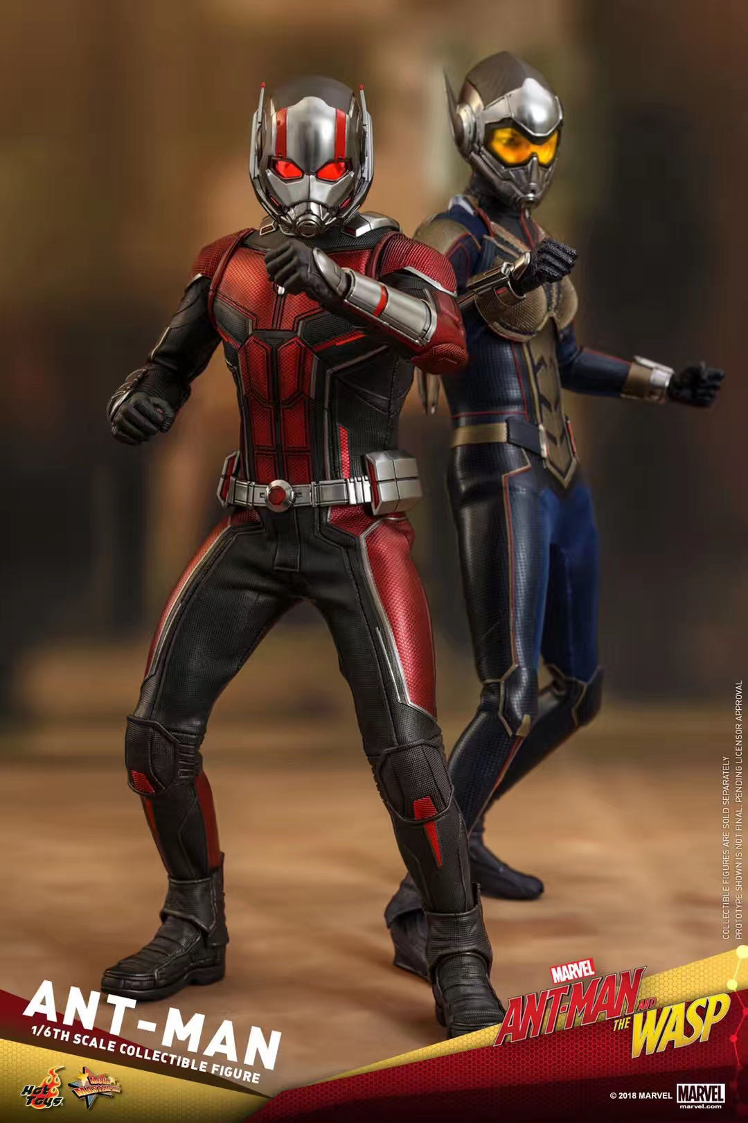 零元拍：Hot Toys MMS497 Ant-Man and the Wasp – 1/6《黄蜂女现身》蚁人 