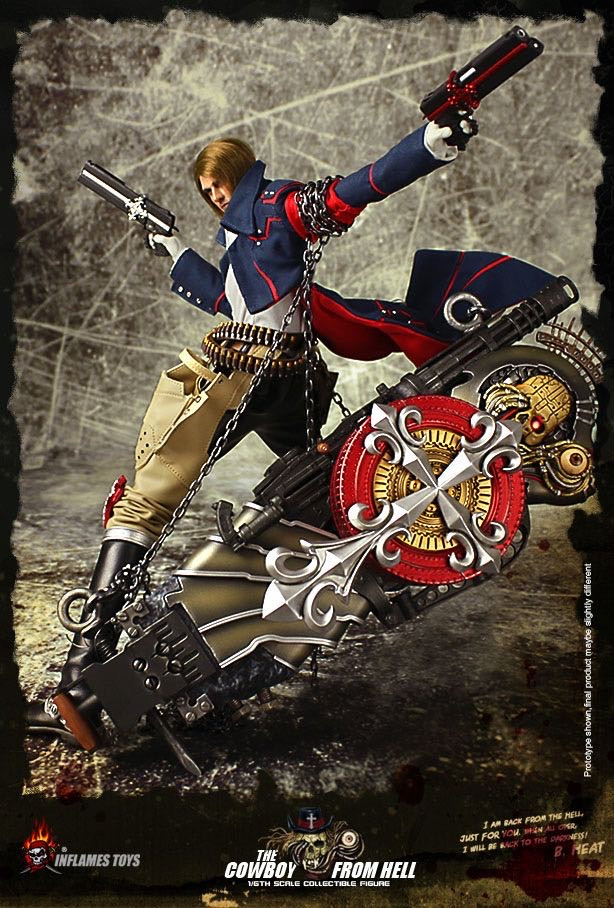 零元拍：Inflames Toys：1/6 The Cowboy From Hell 铳墓-布兰登·西特