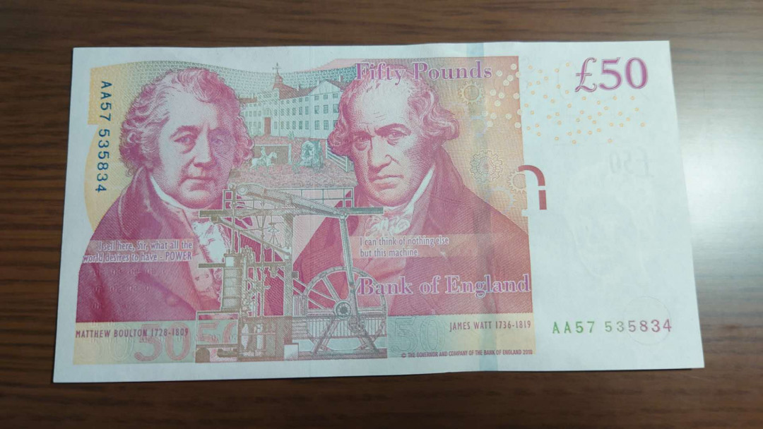 陆续更新【囧羊收藏】精选微拍第19期～2021年第十期   英国F序列50镑 首发AA冠 全新绝品尾4 