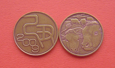 S&S Numismatic世界钱币-拍卖第40期 - 日本造币局2009年 生肖牛 仿古纪念章