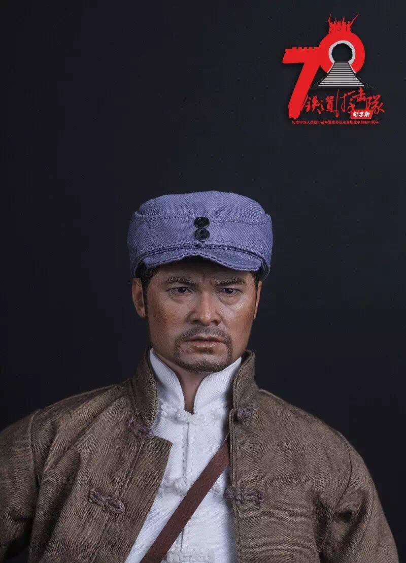 零元拍：Soliderstory SS092 1/6 庆祝反法西斯抗战胜利70周年，铁道游击队 可动人偶