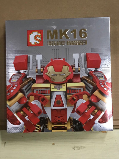 零元拍：钢铁机甲MK16积木套装，339粒，全新未拆，非乐高。 - 零元拍：钢铁机甲MK16积木套装，339粒，全新未拆，非乐高。