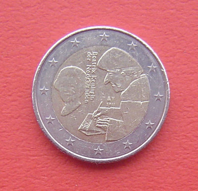 S&S Numismatic世界钱币-拍卖第41期-欧元区 - 荷兰2011年 伊拉斯谟发表愚人颂500周年 2欧元双色纪念币