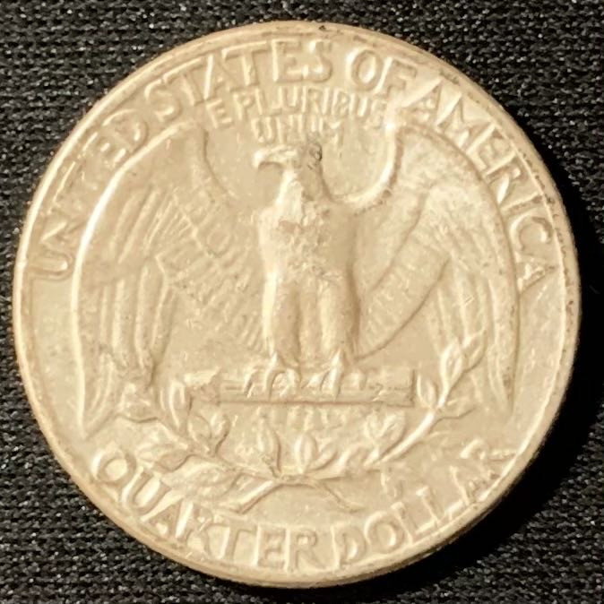 紫瑗钱币—微拍第134期  美国 1964年 华盛顿 25美分 6.25克 0.9银 