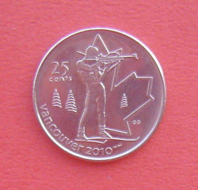 S&S Numismatic世界钱币-拍卖第42期 - 加拿大2007年 温哥华冬奥会-冬季两项 25加分纪念币