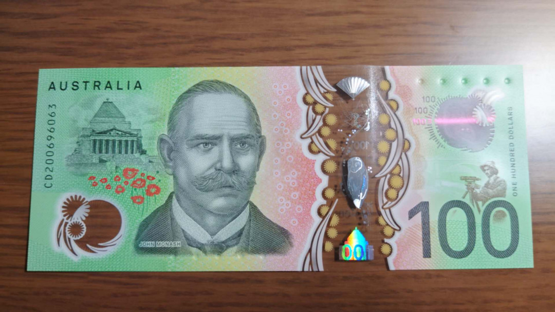 陆续更新【囧羊收藏】精选微拍第19期～2021年第十期   【下午实体店售出，请勿再出价】2020年澳大利亚100元塑料钞 全程无47尾63 全新绝品（塑料窗口完美）居中好