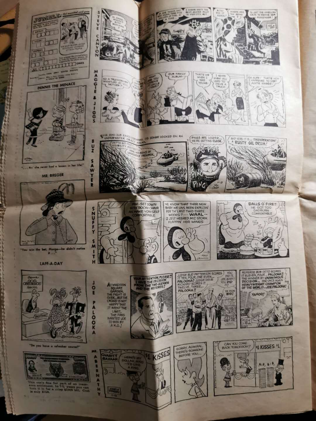 【鲸贝乐淘】千字文·第“旷远绵邈，岩岫杳冥”号拍卖 【越战时期美国🇺🇸 报纸】1967年，有十版，内容丰富