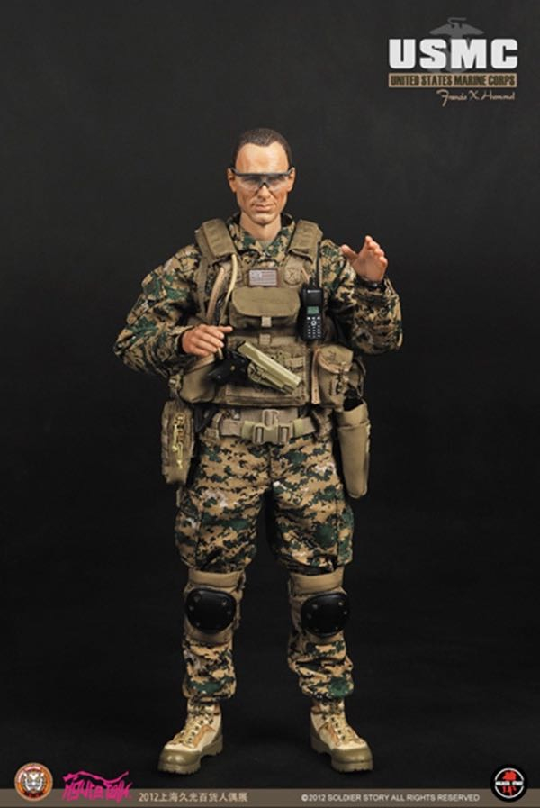零元拍：绝版SoldierStory SS063 1/6 USMC 海军陆战队 2012 上海久光会场版