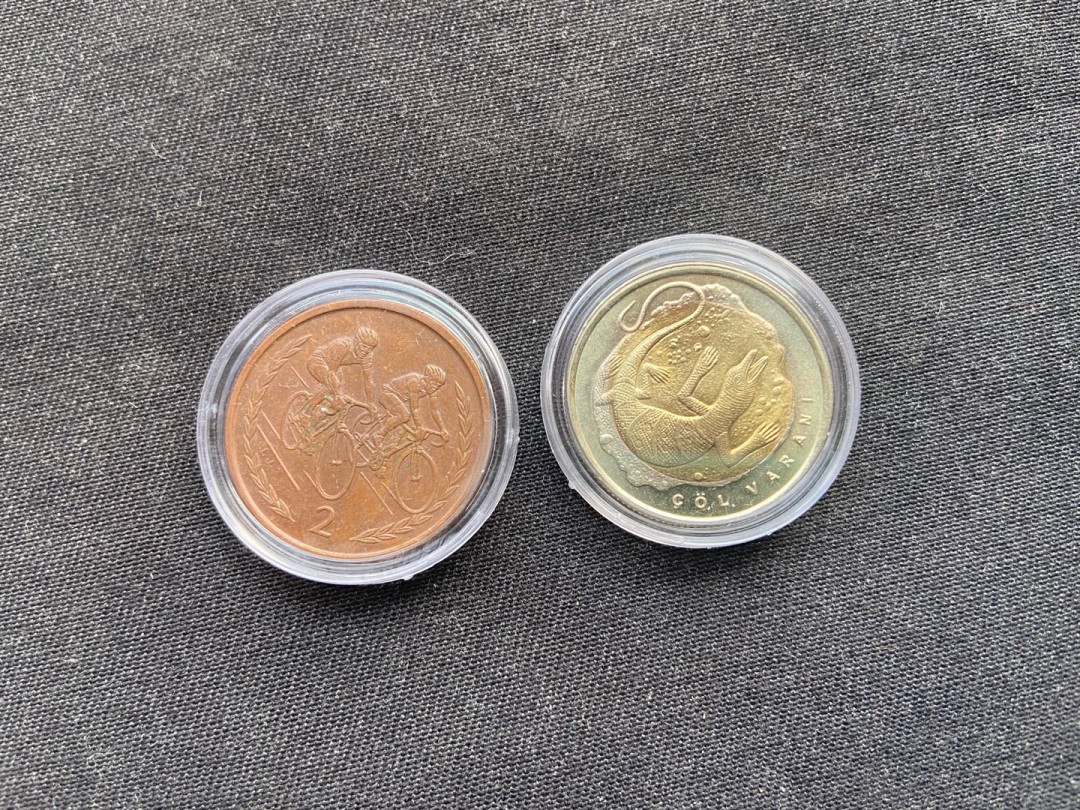 【币观天下】第142期钱币拍卖 马恩岛纪念币+土耳其纪念币2枚