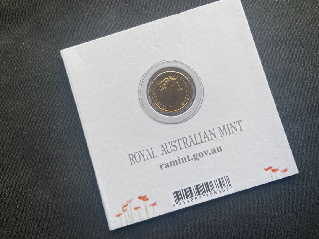 【币观天下】第142期钱币拍卖 【澳大利亚】2015年c标2澳元卡册