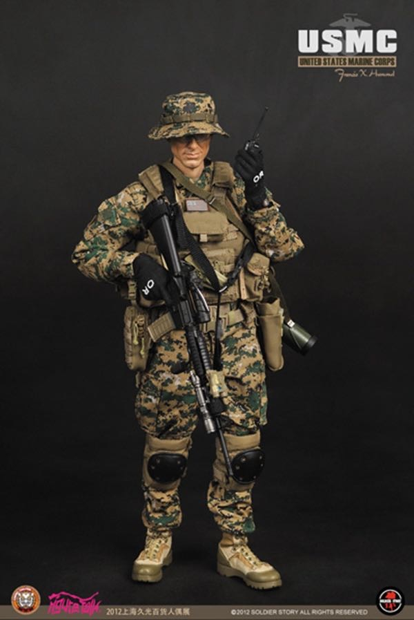 零元拍：绝版SoldierStory SS063 1/6 USMC 海军陆战队 2012 上海久光会场版