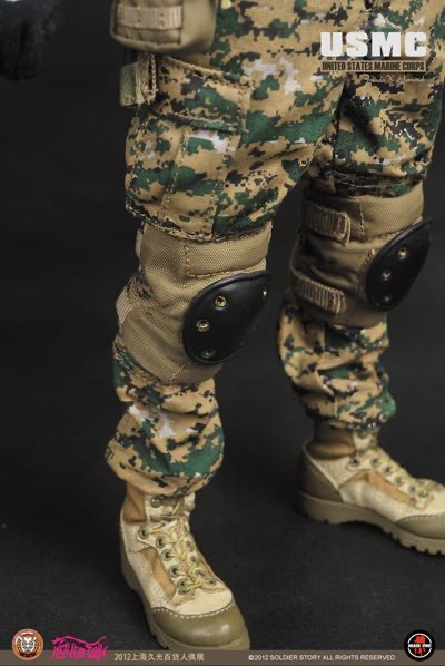 零元拍：绝版SoldierStory SS063 1/6 USMC 海军陆战队 2012 上海久光会场版