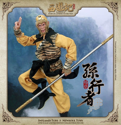 零元拍： Inflames toys X Newsoul toys 1/6《西游记》之 孙行者（悟空） -三头雕配置版，IFT-009 - 零元拍： Inflames toys X Newsoul toys 1/6《西游记》之 孙行者（悟空） -三头雕配置版，IFT-009