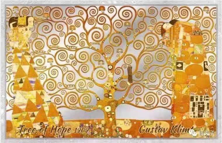 【币观天下】第142期钱币拍卖 库克2019年发财树彩色银币silver note 高清复刻古斯塔夫克林姆特原作