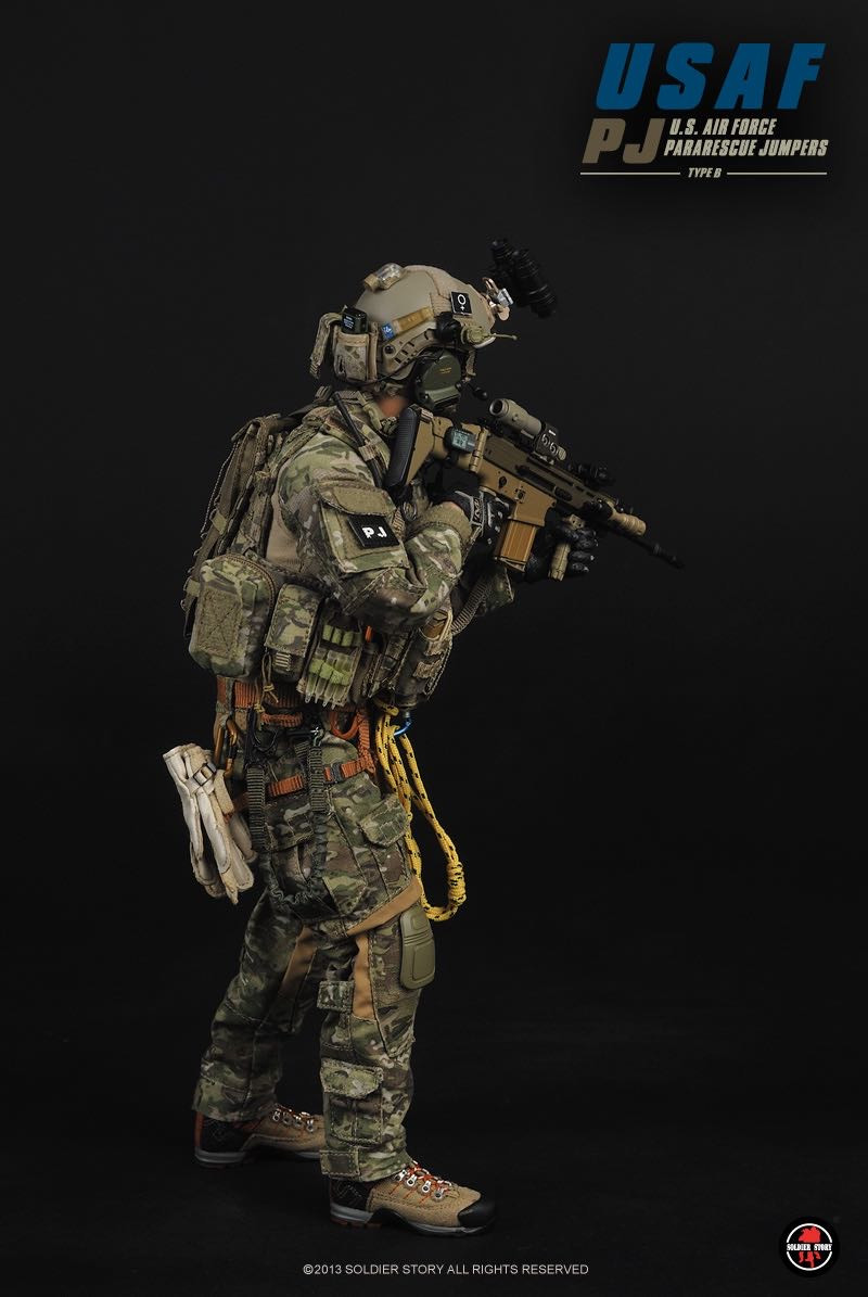 零元拍：Soldierstory绝版：1/6 美国空军USAF - PJ 【 B款 】 SS080B