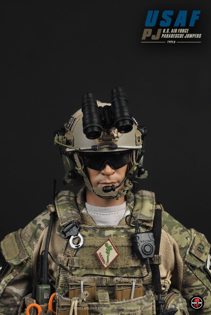 零元拍：Soldierstory绝版：1/6 美国空军USAF - PJ 【 B款 】 SS080B