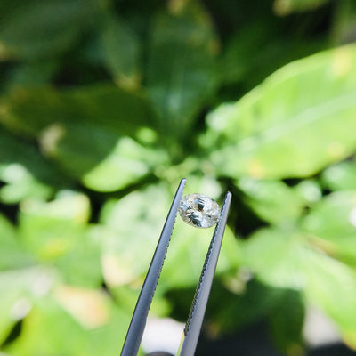 80年斯里兰卡宝石公司HH GEMS 【纯天然彩色宝石 多种珍贵宝石合集】 - White Sapphire 白色蓝宝石 浅黄色 0.79ct 纯天然裸石